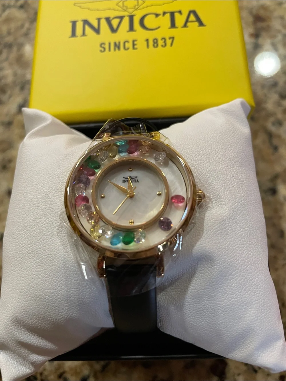 Invicta gold tone
